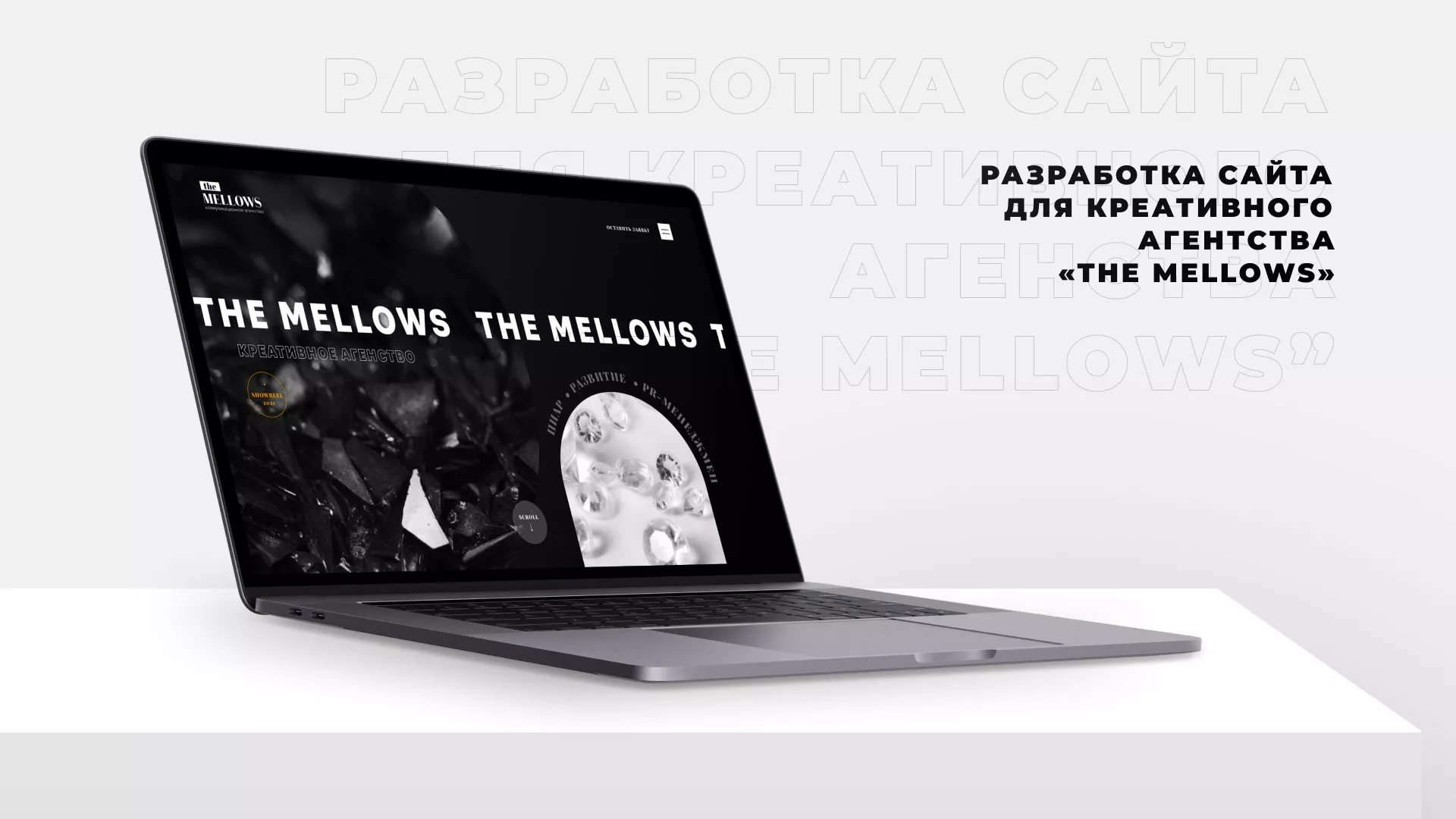 Разработка сайта креативного агентства «The Mellows» в Камышине