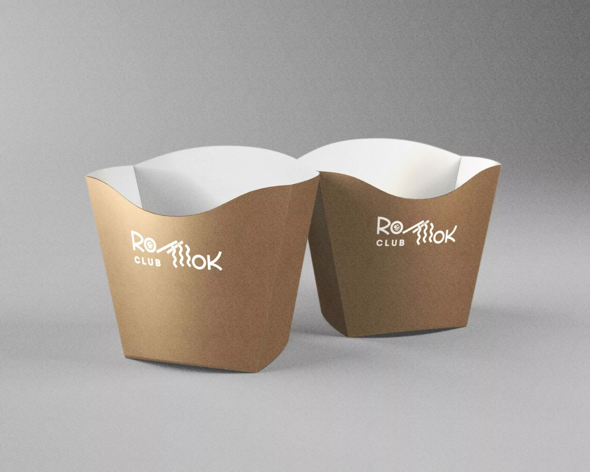 Создание дизайна упаковки суши-бара «Roll Wok Club» в Камышине